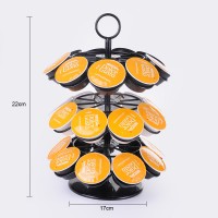 YZ1608 Disassembled Coffee Capsule Holder Coffee Pod Holder Storage Rack For K Cup Dolce Gusto